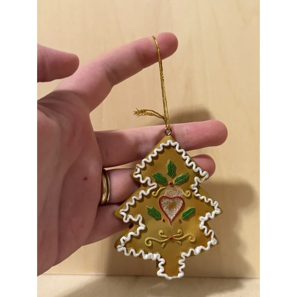 Ginger Bread Christmas Tree Ornament